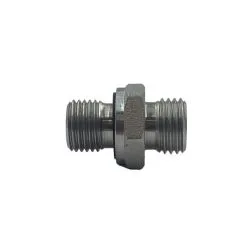 Raccord hydraulique BSP mâle 1/4 vers BSPP mâle 1/4
