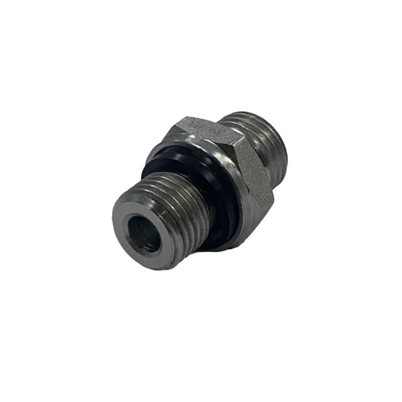Raccord hydraulique BSP mâle 1/4 vers BSPP mâle 1/4
