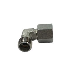 Raccord hydraulique coudé BSP mâle 1/4 vers BSP femelle 1/4