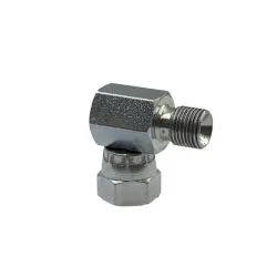 Raccord hydraulique coudé BSP mâle 1/8 vers BSP femelle 1/8