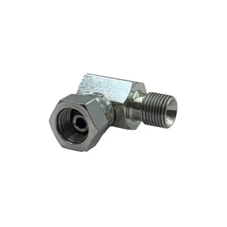 Raccord hydraulique coudé BSP mâle 1/8 vers BSP femelle 1/8 Raccord hydraulique coudé BSP mâle 1/8 vers BSP femelle 1/8