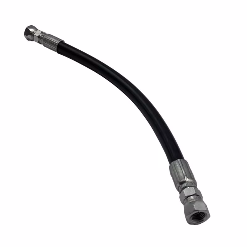 Flexible hydraulique écrou tournant 1/4 BSP droit 400 bars
