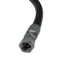 Flexible hydraulique écrou tournant 1/4 BSP droit 400 bars