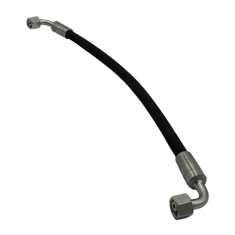 Flexible hydraulique coudé écrou tournant 1/4 BSP 224 bars