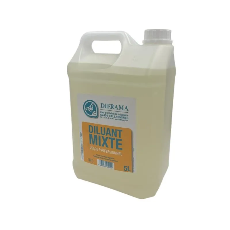 Diluant de nettoyage, usage professionnel - 5L