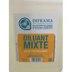 Diluant de nettoyage, usage professionnel - 5L