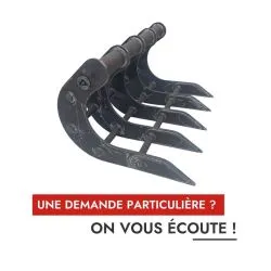 Demande particulière pour un godet Fleco Accort® 