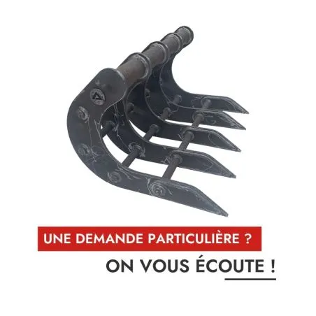 Demande particulière pour un godet Fleco Accort® 