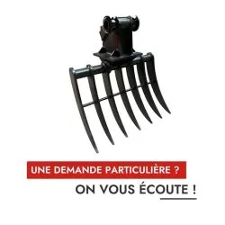 Demande particulière pour godet griffe Accort®