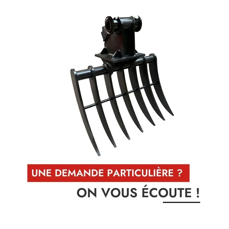 Demande particulière pour godet griffe Accort®