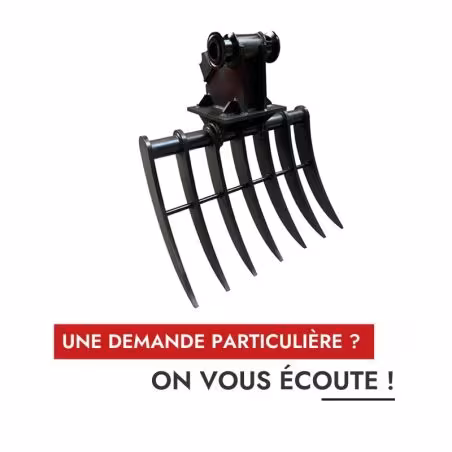 Demande particulière pour godet griffe Accort®