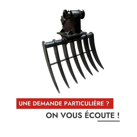 Demande particulière pour godet griffe Accort®