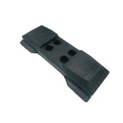 Patin caoutchouc CityPad  Accort® Pas 171 x L500 - 108x108x60mm M16