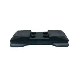 Patin caoutchouc CityPad  Accort® Pas 171 x L500 - 108x108x60mm M16