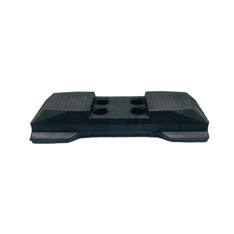 Patin caoutchouc CityPad  Accort® Pas 171 x L500 - 108x108x60mm M16