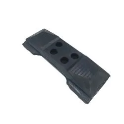 Patin caoutchouc CityPad Accort® Pas 135 x L400 - 94x64x46mm M12