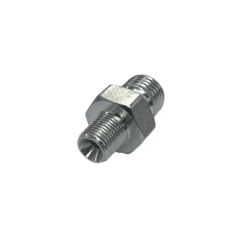 Raccord hydraulique 1/8'' mâle BSP vers 1/4'' mâle BSP