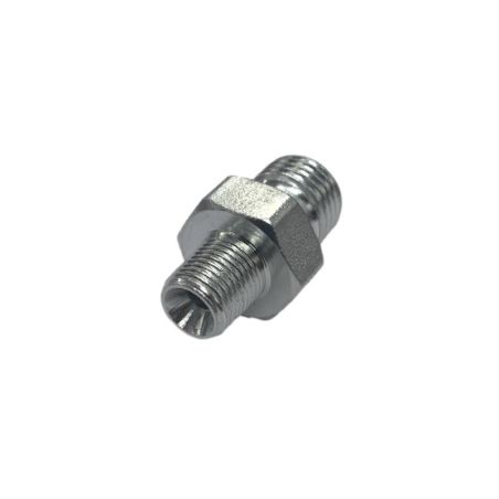Raccord hydraulique 1/8'' mâle BSP vers 1/4'' mâle BSP