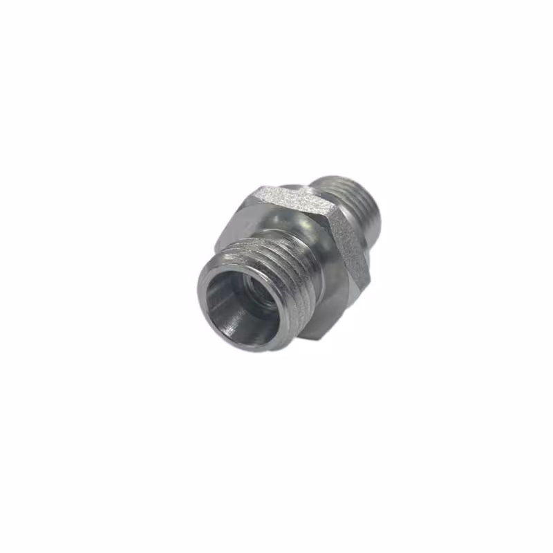 Raccord hydraulique 1/4'' mâle BSP vers 1/4'' mâle BSPP