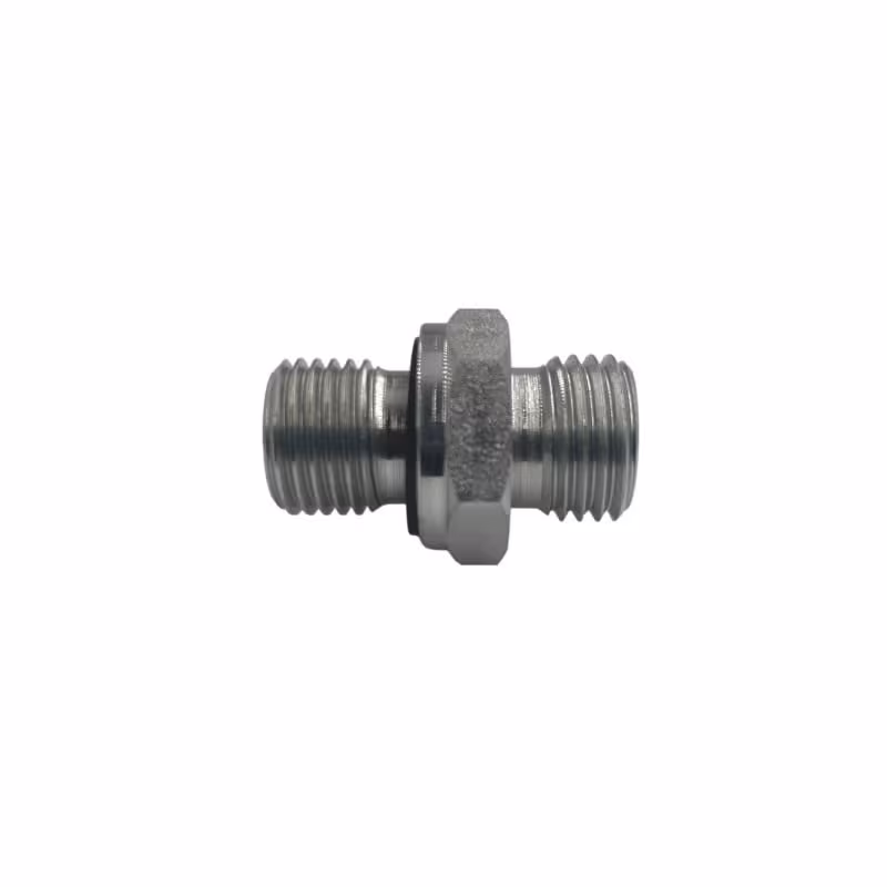 Raccord hydraulique 1/4'' mâle BSP vers 1/4'' mâle BSPP