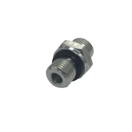 Raccord hydraulique 1/4'' mâle BSP vers 1/4'' mâle BSPP Raccord hydraulique 1/4'' mâle BSP vers 1/4'' mâle BSPP