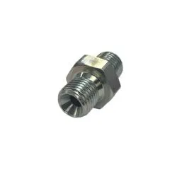 Raccord hydraulique 1/4'' mâle BSP vers 1/4'' mâle BSP