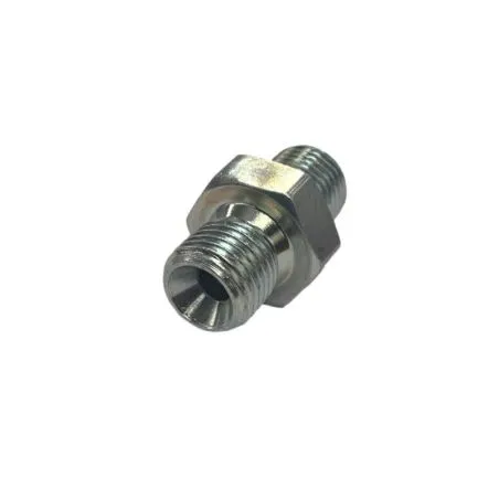 Raccord hydraulique 1/4'' mâle BSP vers 1/4'' mâle BSP Raccord hydraulique 1/4'' mâle BSP vers 1/4'' mâle BSP
