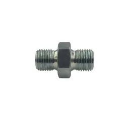 Raccord hydraulique 1/4'' mâle BSP vers 1/4'' mâle BSP