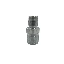Raccord hydraulique 1/4'' mâle BSP vers 3/8'' mâle BSP