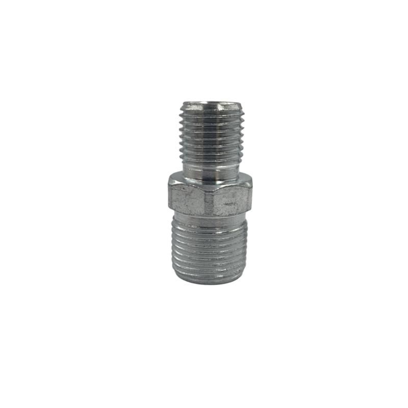 Raccord hydraulique 1/4'' mâle BSP vers 3/8'' mâle BSP