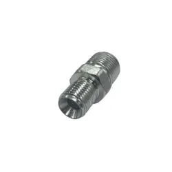 Raccord hydraulique 1/4'' mâle BSP vers 3/8'' mâle BSP