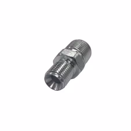 Raccord hydraulique 1/4'' mâle BSP vers 3/8'' mâle BSP