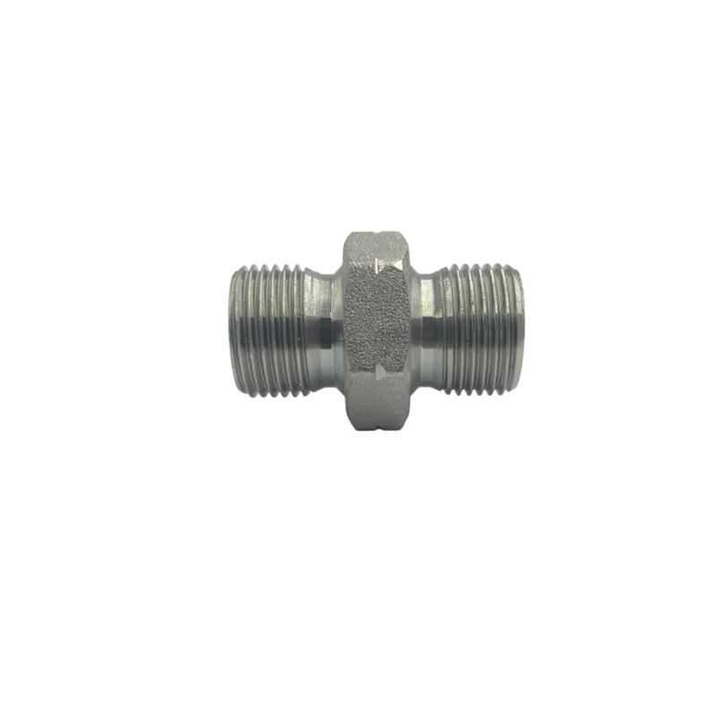 Raccord hydraulique 3/8'' mâle BSP vers 3/8'' mâle BSP
