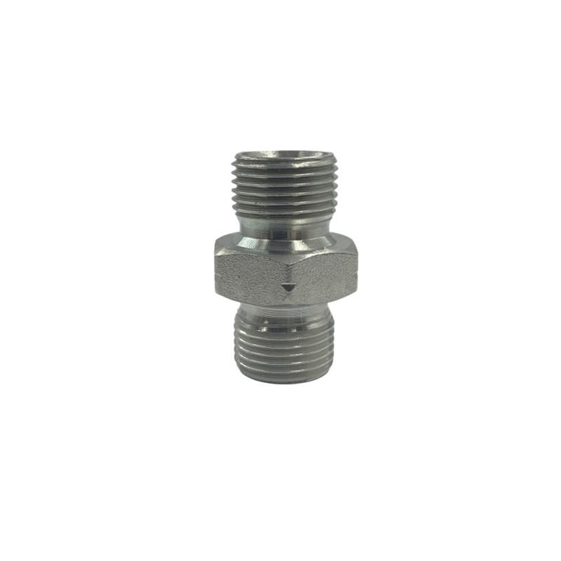 Raccord hydraulique 3/8'' mâle BSP vers 3/8'' mâle BSP