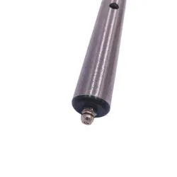 Axe graissé 20mm / 232mm avec trous 9mm