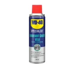 WD-40 Lubrifiant chaîne vélo toutes conditions 250 ml