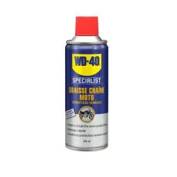 WD-40 Graisse chaîne moto cond. humides 400 ml