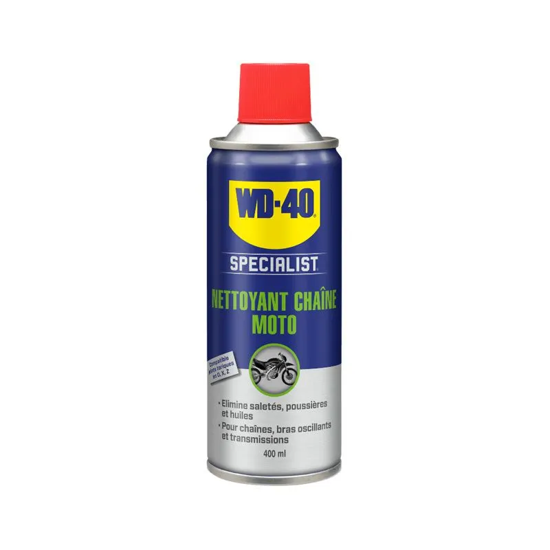 WD-40 Nettoyant chaîne moto 400 ml