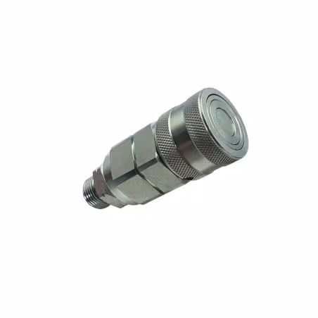 Raccord Push Pull 1/2'' femelle anti-pollution à clapet plat
