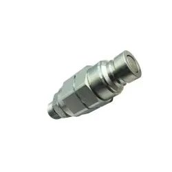 Raccord Push Pull 1/2'' mâle anti-pollution à clapet plat
