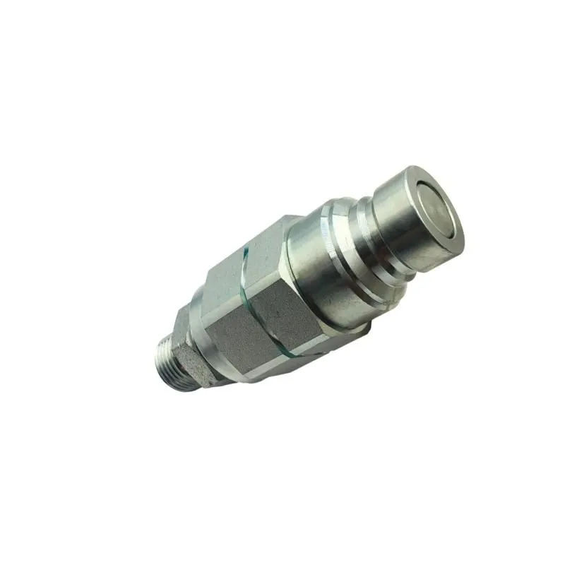 Raccord Push Pull 1/2'' mâle anti-pollution à clapet plat