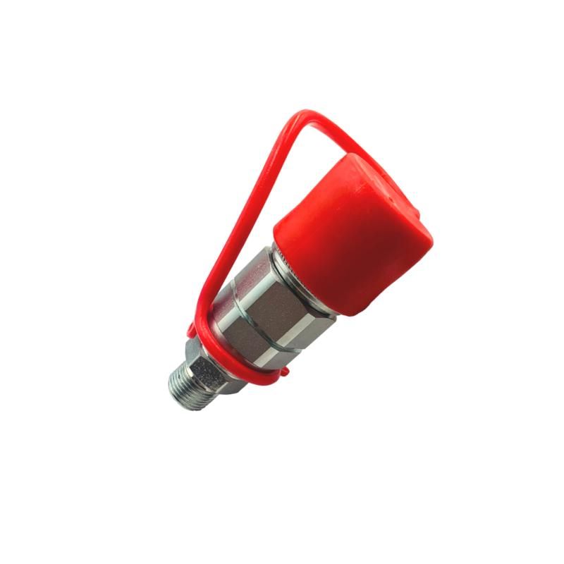 Raccord Push Pull 3/8'' femelle anti-pollution à clapet plat