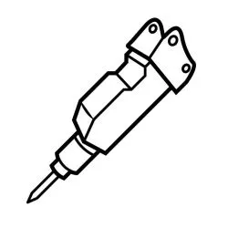 BRH Enfonce-pieux Accort® RCK-100EP de 1 à 2.5T