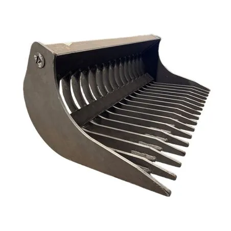 Godet râteau Accort® en 1600mm pour mini-pelle de 6 à 8T