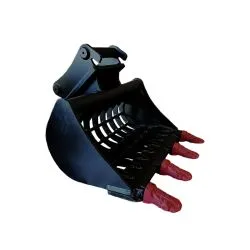 Godet squelette Accort® en 600mm pour mini-pelle de 2 à 3T