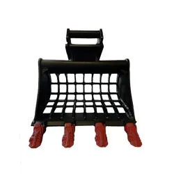 Godet squelette Accort® en 600mm pour mini-pelle de 2 à 3T