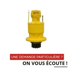 Demande particulière pour un moteur hydraulique de rotation de tourelle