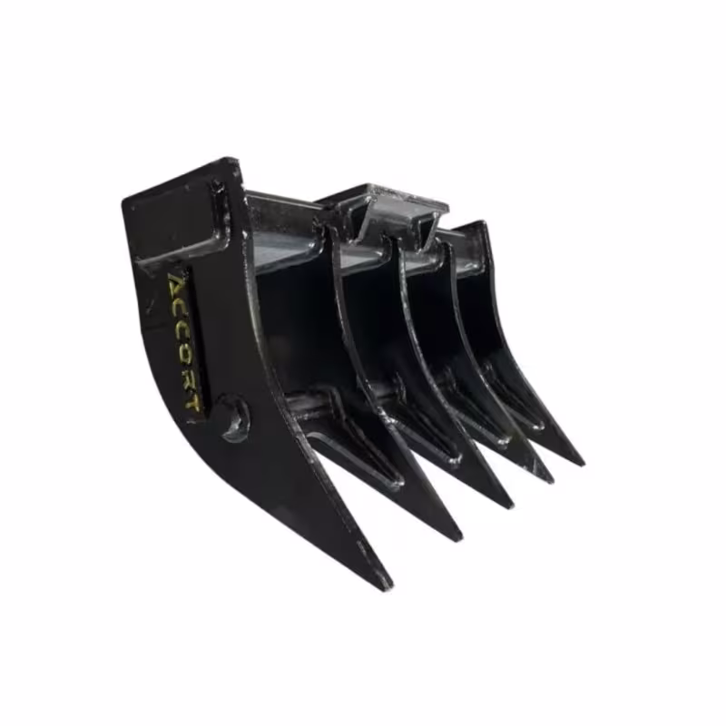 Godet griffe Accort® en 600mm pour mini-pelle de 1 à 2T