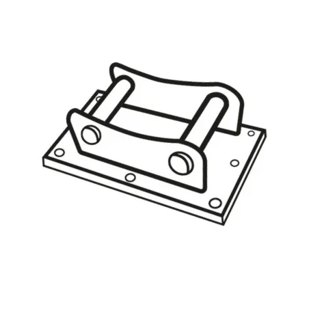 Platine boulonnée type ARDEN pour équipements