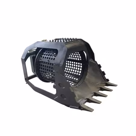 Godet Cribleur Rotatif ACCORT® pour mini-pelle de 6 à 8T